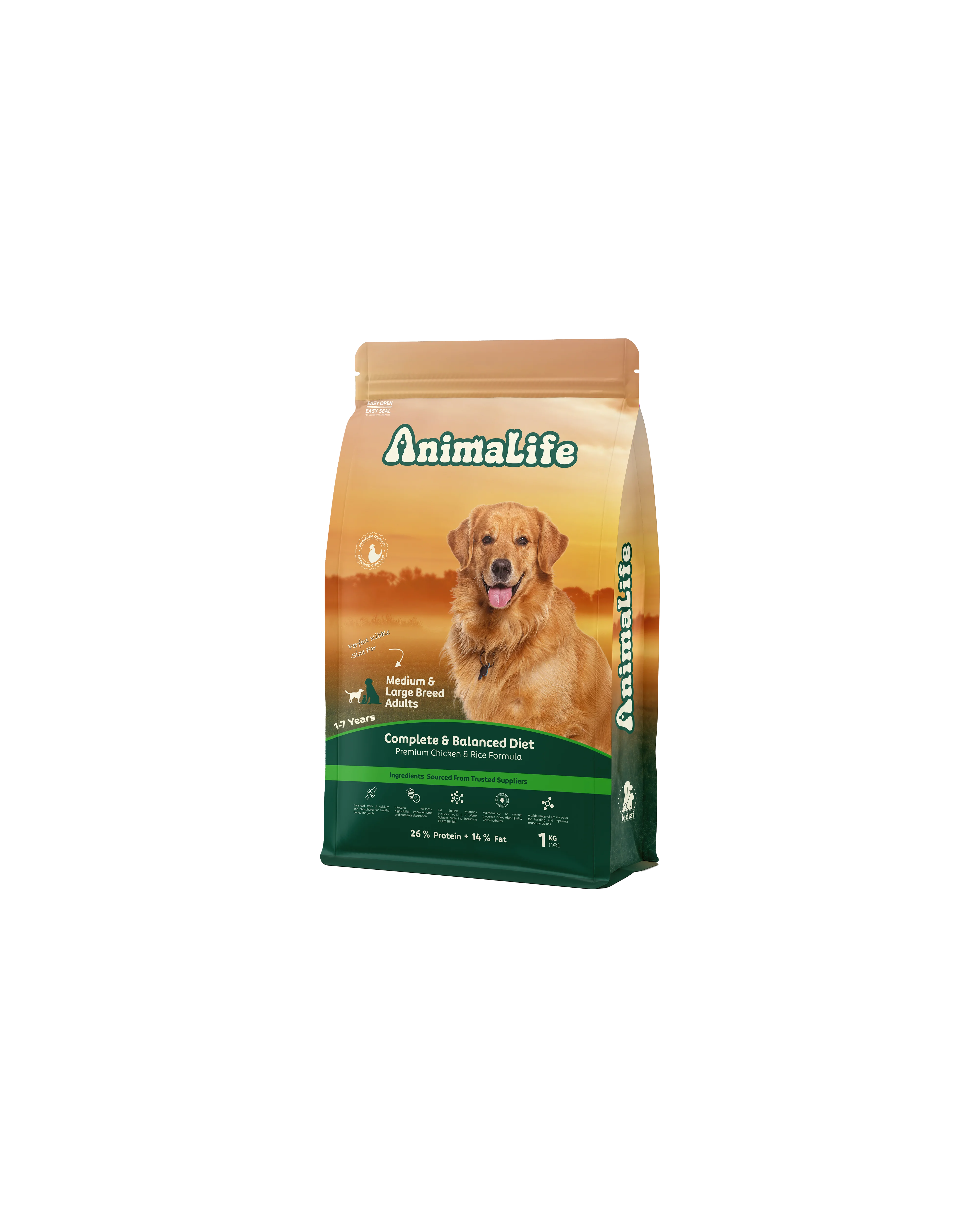 Medium & Large Breed Adults - 1kg