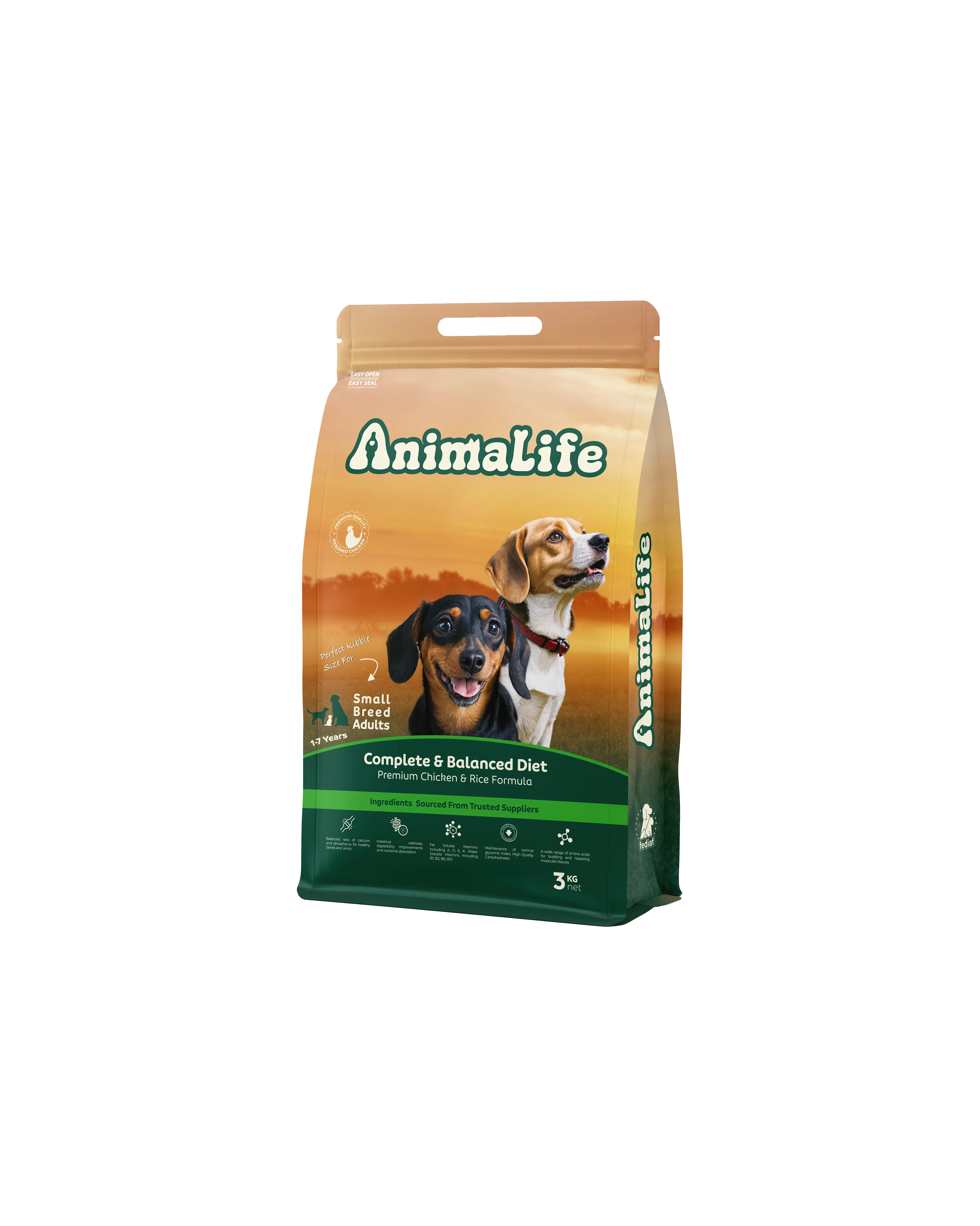 Small Breed Adults - 3kg
