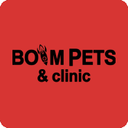 Boom Pets & Clinic logo