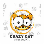 Crazy Cat Pet Shop logo